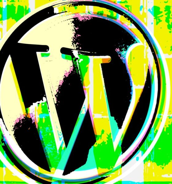 stylized wordpress logo