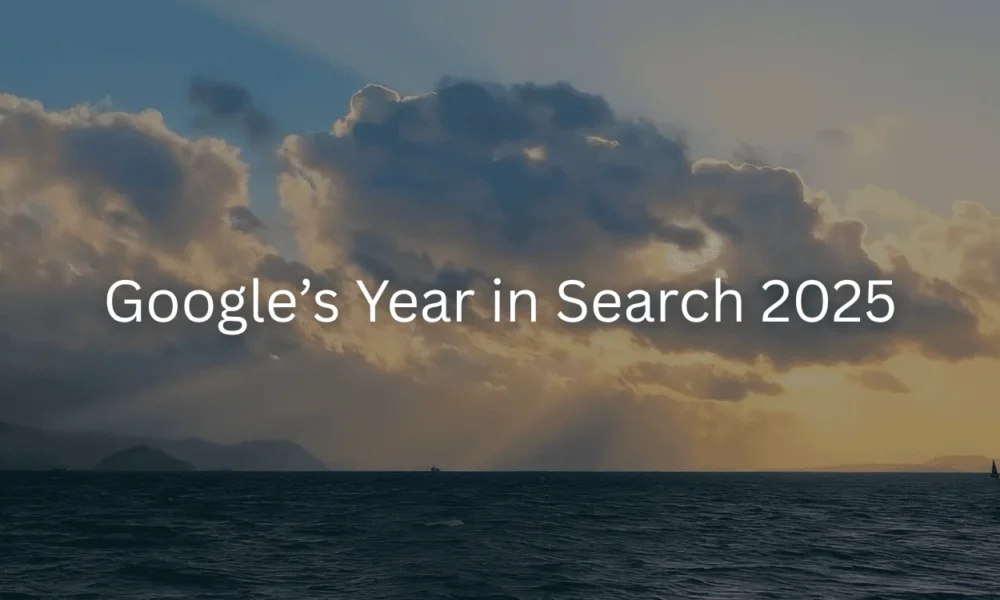 Googles Year in Search 2025