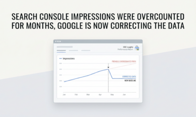 Search Console impressions were overcounted for months Google is now correcting the data
