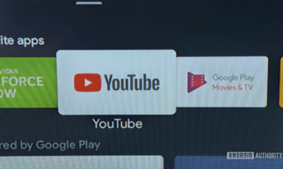 YouTube icon on Android TV