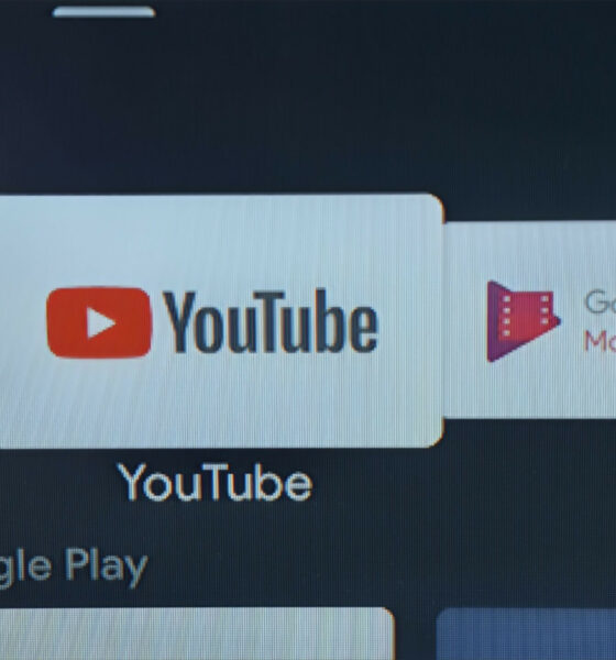 YouTube icon on Android TV